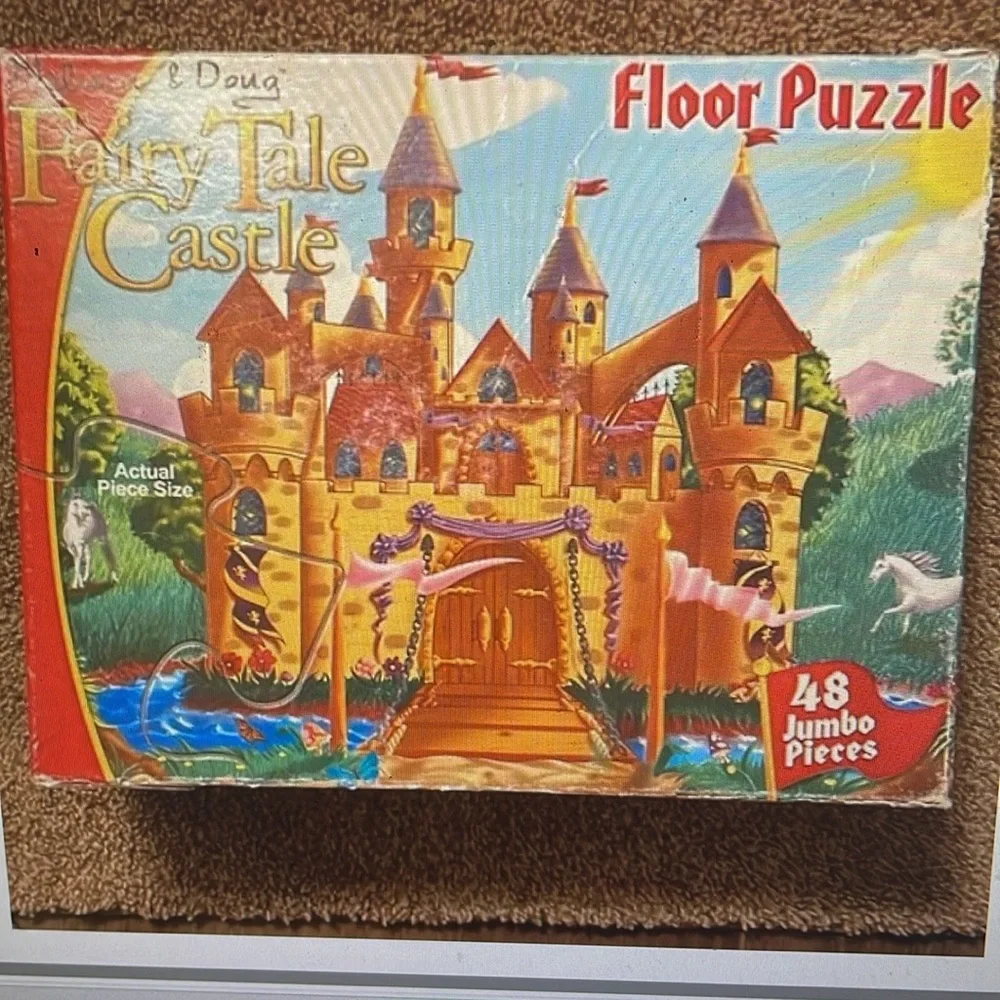Melissa & Doug Fairy Tale Castle Floor Puzzle
